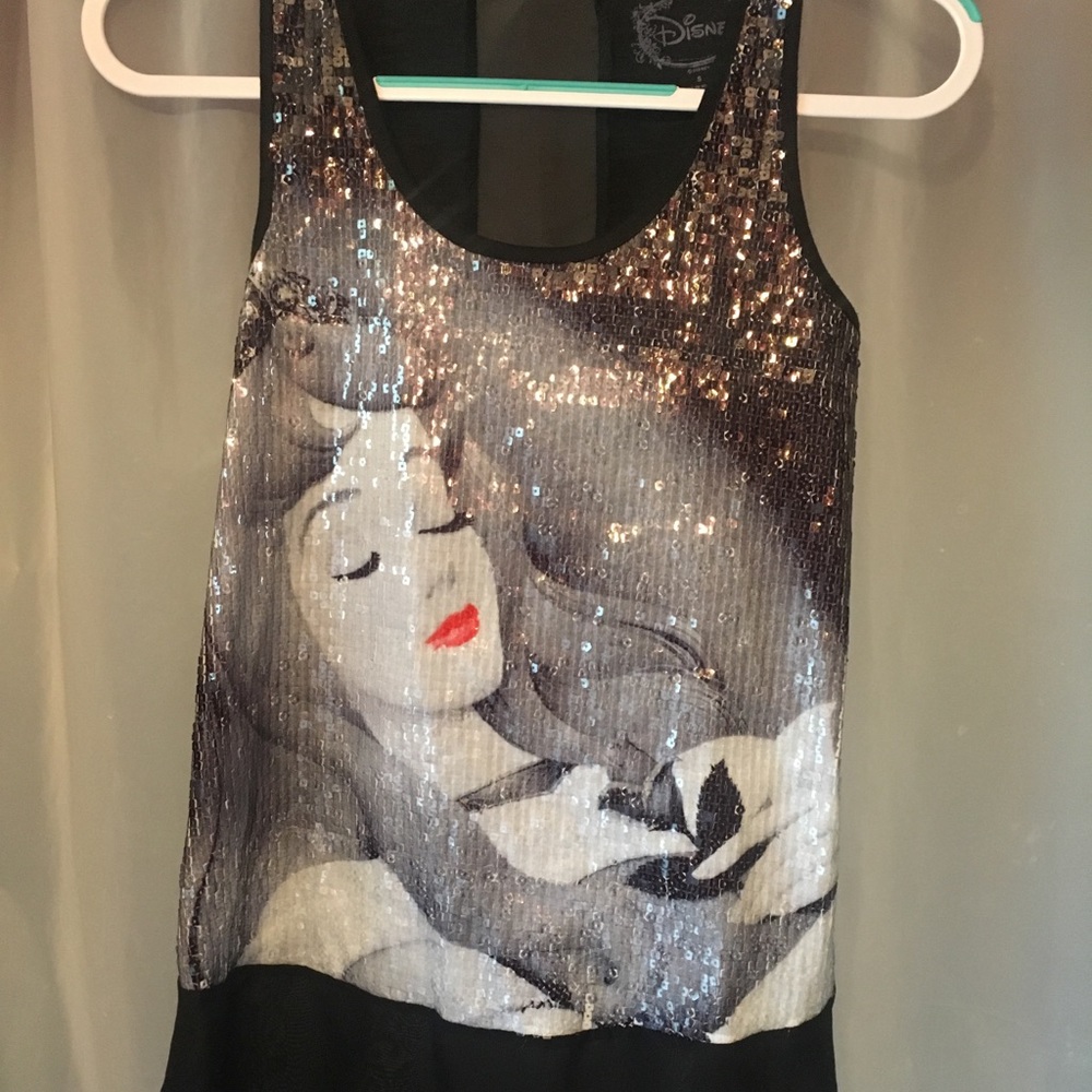 Disney Sleeping Beauty Sequined tanktop